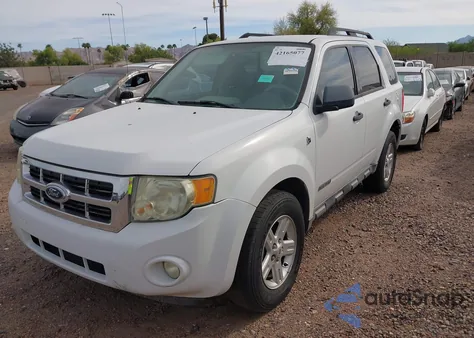 2008 Ford Escape Hybrid из США, поврежденный, VIN 1FMCU49H38KE43434